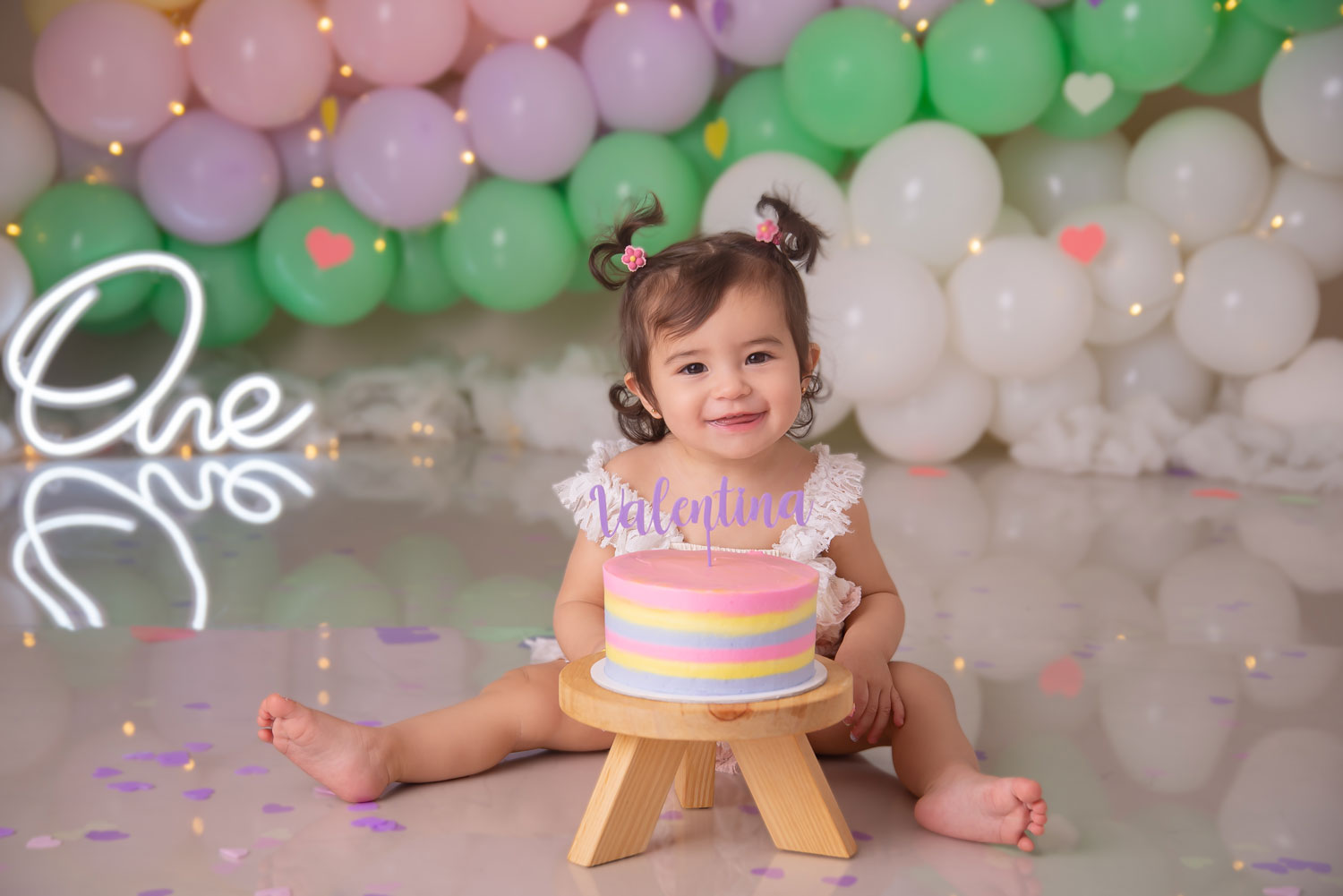 Valeria cumple 1 año! - Smash Cake
